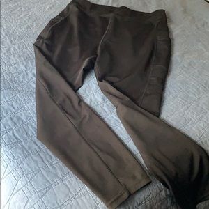 Black popfit full length leggings (style violet)